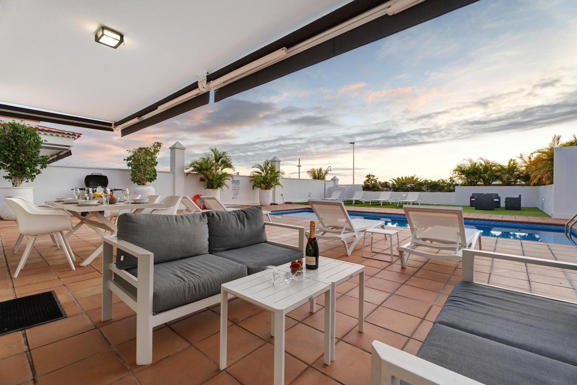 Espectacular Villa Aurora By Paramount Holidays Puerto de Santiago (Tenerife) Exterior foto